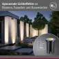 Preview: Paulmann 94845 LED Bodeneinbauleuchte Smart Home Zigbee 3.0 Floor IP67 rund 110mm RGBW+ 4,9W 300lm 230V Eisen gebürstet Aluminium