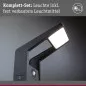 Preview: Paulmann 94860 LED Pollerleuchte Juntea Bewegungsmelder IP44 585mm 3000K 11W 900lm 230V Anthrazit Aluminium