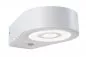 Preview: Paulmann 94867 LED Außenwandleuchte Silma Bewegungsmelder IP44 65x186mm 3000K 5,5 / 1x0,7W 600lm 230V Weiß Aluminium