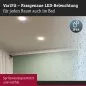 Preview: Paulmann 95381 LED Einbaupanel Veluna WhiteSwitch 185mm IP44 Deckenmontage 14W inkl. Leuchtmittel