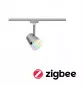 Preview: Paulmann 95525 Smart Home Zigbee URail Spot Cone RGBW Chrom matt 5,5W inkl. Leuchtmittel