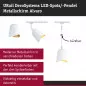 Preview: Paulmann 95603 URail Schirm Alvaro DecoSystems 144mm Weiß/Gold matt