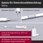 Preview: Paulmann 98611 LED Unterschrankleuchte Inline 2er-Set 2x4W 350x26mm 2x350lm Tunable White 24V Weiß matt