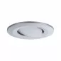 Preview: Paulmann 99929 HomeSpa LED Einbauleuchte Calla Basisset schwenkbar IP65 rund 90mm 30° 3x6W 3x530lm 230V 4000K Chrom matt