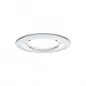 Preview: Paulmann 93463 LED Einbauleuchte Nova Coin Basisset starr IP44 rund 78mm Coin 3x6W 3x470lm 230V 2700K Chrom