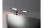Preview: Paulmann 99385 Galeria Spiegel- und Aufschrankleuchte LED Double Hook 2x3,2W Chrom