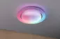 Preview: Paulmann 70546 LED Deckenleuchte Rainbow mit Regenbogeneffekt RGBW 2650lm 230V 22W Chrom/Weiß