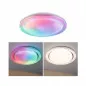 Preview: Paulmann 70547 LED Deckenleuchte Rainbow mit Regenbogeneffekt RGBW 4750lm 230V 38,5W Chrom/Weiß
