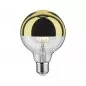 Preview: Paulmann 28675 LED Globe 6,5 Watt E27 Kopfspiegel Gold Warmweiß dimmbar
