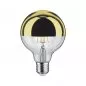 Preview: Paulmann 28675 LED Globe 6,5 Watt E27 Kopfspiegel Gold Warmweiß dimmbar