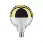 Preview: Paulmann 28678 LED Globe 6,5 Watt E27 Kopfspiegel Gold Warmweiß dimmbar