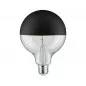 Preview: Paulmann 28679 LED Globe 6,5 Watt E27 Kopfspiegel Schwarz matt Warmweiß dimmbar