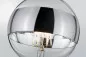 Preview: Paulmann 28681 LED Globe 6,5 Watt E27 Ringspiegel Silber Warmweiß dimmbar