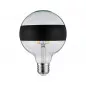 Preview: Paulmann 28682 LED Globe 6,5 Watt E27 Ringspiegel Schwarz matt Warmweiß dimmbar