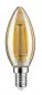 Preview: Paulmann LED Kerze 2W 1.900K E14 Gold für Plug & Shine Leuchten 330028740