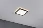 Preview: Paulmann 71000 LED Panel Atria Shine eckig 190x190mm 1360lm 3000K Schwarz