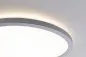 Preview: Paulmann 70990 LED Panel Atria Shine rund 190mm 1340lm 3000K Chrom matt