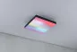 Preview: Paulmann 79907 LED Panel Velora Rainbow dynamicRGBW eckig 295x295mm 3000 - 6500K Schwarz dimmbar