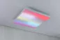 Preview: Paulmann 79905 LED Panel Velora Rainbow dynamicRGBW eckig 450x450mm RGBW Weiß