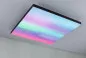 Preview: Paulmann 79909 LED Panel Velora Rainbow dynamicRGBW eckig 595x595mm RGBW Schwarz