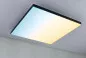Preview: Paulmann 79909 LED Panel Velora Rainbow dynamicRGBW eckig 595x595mm RGBW Schwarz
