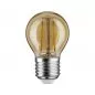 Preview: Paulmann 28710 LED Tropfen 2,6 Watt E27 Gold Goldlicht