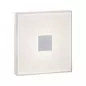 Preview: Paulmann 78401 LumiTiles LED Fliesen Square 2er-Set IP44 100x10mm 2x70lm 230/12V 2x0,8W 2700K Weiß Kunststoff/Aluminium