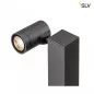 Preview: SLV Helia Double Pole LED Outdoor Stehleuchte anthrazit IP55 3000K