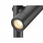 Preview: SLV Helia Slim Pole double LED Outdoor Stehleuchte schwarz IP65 3000K