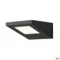Preview: SLV Iperi Wall Wandleuchte LED 4000K IP44 anthrazit