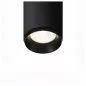 Preview: SLV Numinos CL S Deckenaufbauleuchte LED 11W 1100lm 4000K 24° Phase schwarz/schwarz