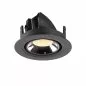 Preview: SLV Numinos Gimble XS LED Deckeneinbauleuchte 7W 720lm 3000K 55° dreh- und schwenkbar schwarz/chrom