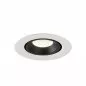 Preview: SLV Numinos Gimble XS LED Deckeneinbauleuchte 7W 720lm 4000K 20° dreh- und schwenkbar weiß/schwarz