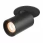 Preview: SLV Numinos Projector XS LED Deckeneinbauleuchte 7W 640lm 2700K 20° dreh- und schwenkbar schwarz/schwarz