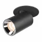 Preview: SLV Numinos Projector XS LED Deckeneinbauleuchte 7W 670lm 2700K 55° dreh- und schwenkbar schwarz/chrom