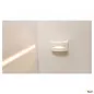 Preview: SLV Out-Beam Frame Outdoor LED Wand- und Deckenaufbauleuchte weiß 3000K