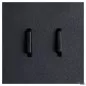 Preview: SLV Somnila Spot Indoor LED Wandaufbauleuchte 3000K schwarz Version rechts inkl. USB Anschluss