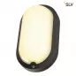 Preview: SLV TERANG 2 LED Leuchte oval anthrazit 11Watt 3000K 229935