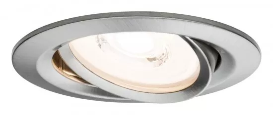 Paulmann 93944 Einbauleuchte LED Reflector Coin 6,8W Eisen 3er-Set dimmbar und schwenkbar