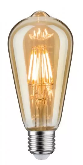 Paulmann 28523 LED Vintage-Kolben ST64 6W E27 Gold Goldlicht dimmbar