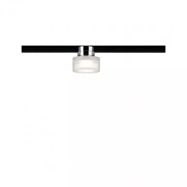 Paulmann 95502 URail LED Spot Ceiling Topa Dot 5,2W Chrom/Klar/Satin dimmbar