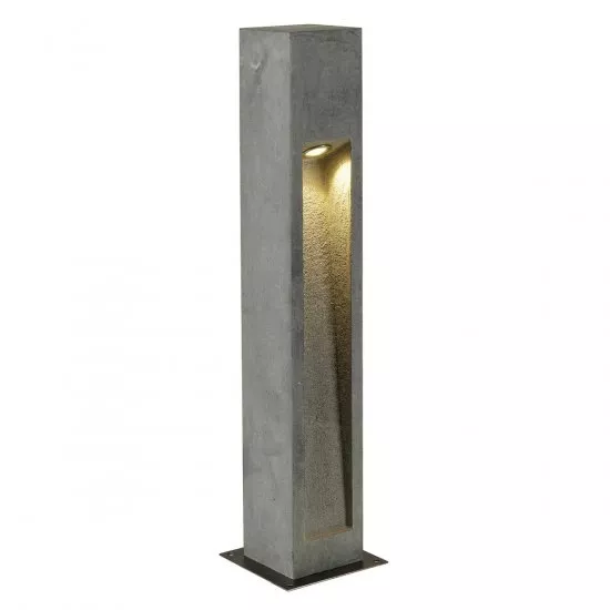 SLV Arrock Stone LED Standleuchte 75cm warmweiß Steingrau 231371