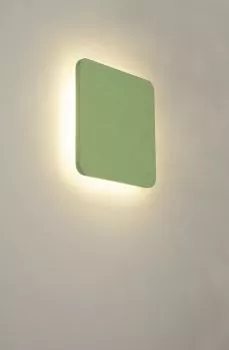SLV Plastra Wandleuchte LED 3000K eckig weißer Gips
