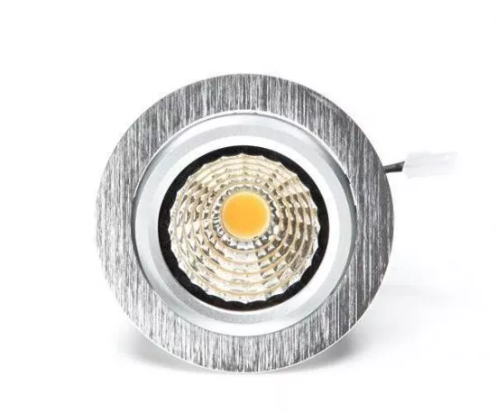 Deko-Light LED Deckeneinbauleuchte COB 95 10W 820lm dimmbar 3000K Silber 565070