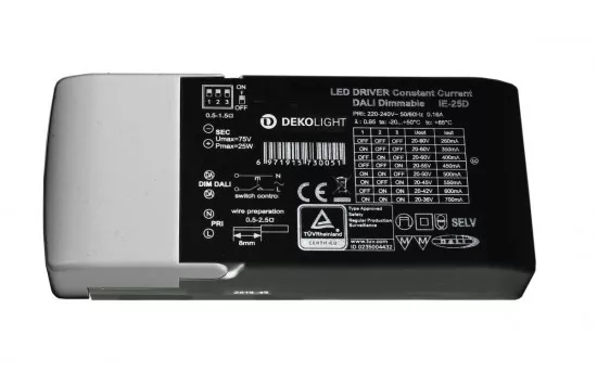Deko-Light LED-Netzgerät Basic Dimmbar Multi CC IE-25D 25W 260-700mA 862191