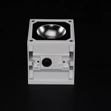Deko-Light LED Wandaufbauleuchte Cubodo II Single W 9W 600lm 3000K IP54 Weiß 731026