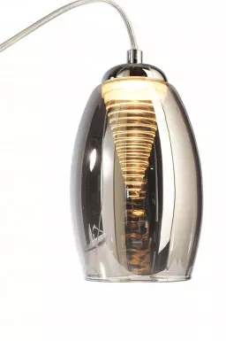 Deko-Light LED Pendelleuchte Electra 16,5W 540lm 3000K Glas silberfarben 342117
