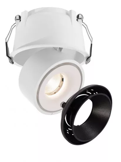 Deko-Light Mechanisches Systemzubehör Reflektor Ring Schwarz für Serie Uni II 930371
