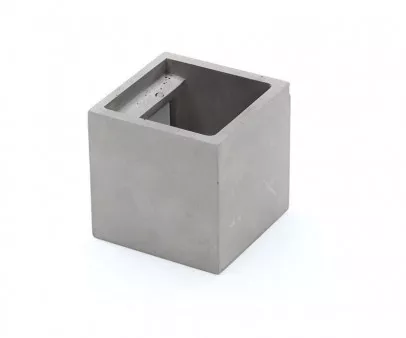 Deko-Light Wandaufbauleuchte Cube G9 Beton Grau 341183