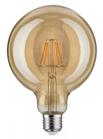 Paulmann 28403 LED Vintage Globe125 6,5W 420lm E27 230V Gold 1700K